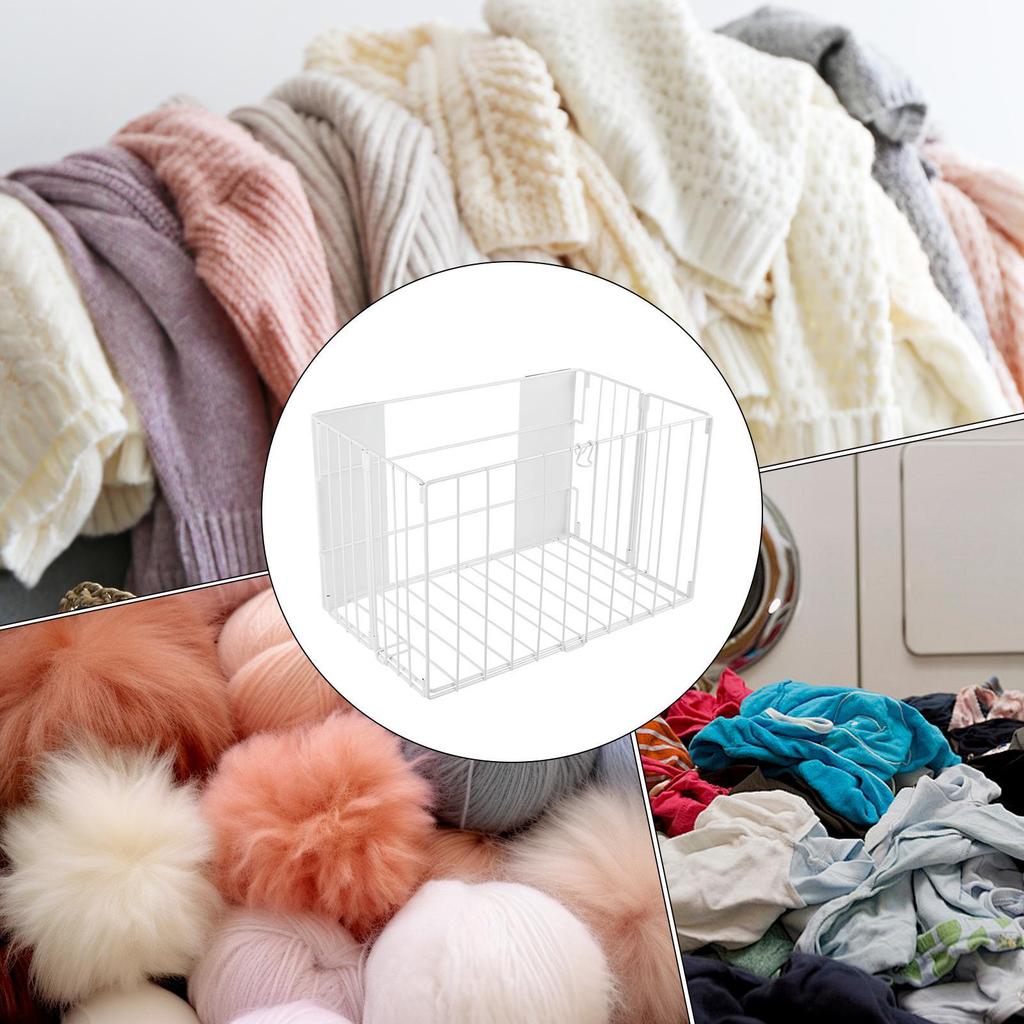 Magnetic Washer Dryer Organizer Foldable Organizer Washing Machine Lint Bin For Bathroom Kitchen Dorm Locker Apartment Home