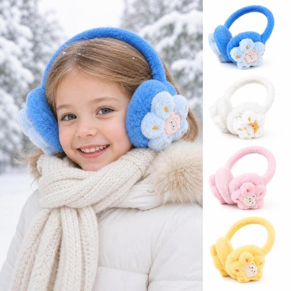 Soft Faux Fur Faux Rabbit Fur Ear Warmers Skin-Friendly Plush Ear Muffs For Girls Boys Student