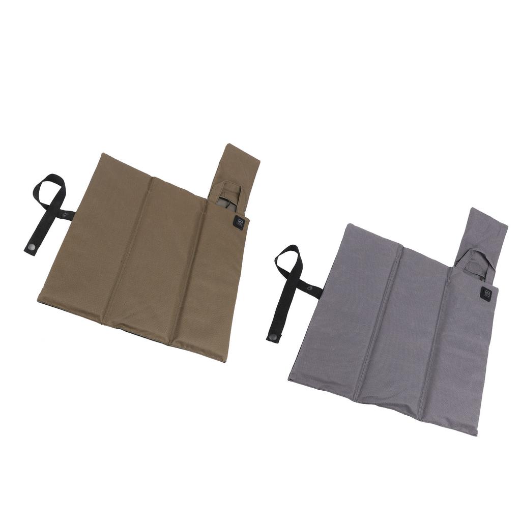 Heated Seat Cushion Polyester Comfortable Portable Folded Heated Seat Pad for Indoor Outdoor