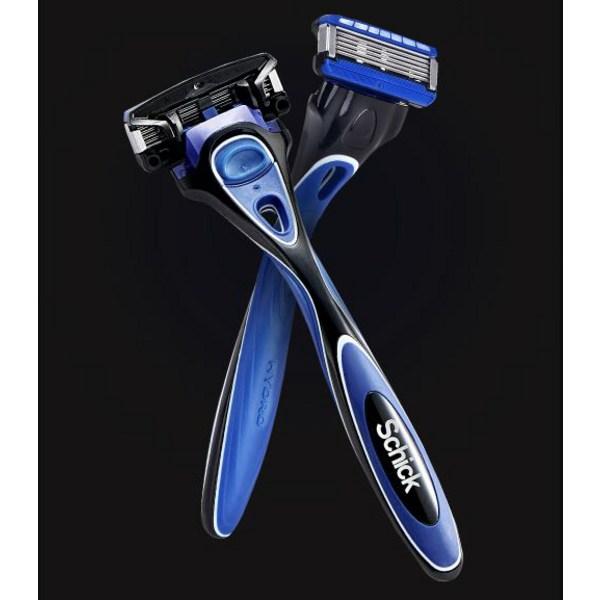 Бритва Schick Hydro 5 Basic + 2 дополнительных лезвия, 2 набора, корейские лезвия