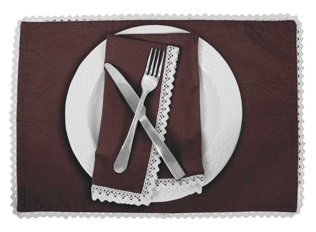 Vargottam Черный домашний декор хлопок гибкая двусторонняя ткань белые кружевные салфетки столовые коврики-набор из