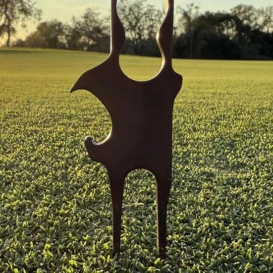 Магнитный держатель для дыма для гольфа, пивной стакан и инструмент для ремонта дырок в земле, многофункциональный аксессуар для гольфа 3 в 1, подарки для мужчин