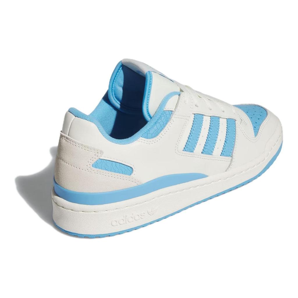 Adidas Forum Low CL Ivory Semi Blue Burst Unisex Sneakers Cream IG3779