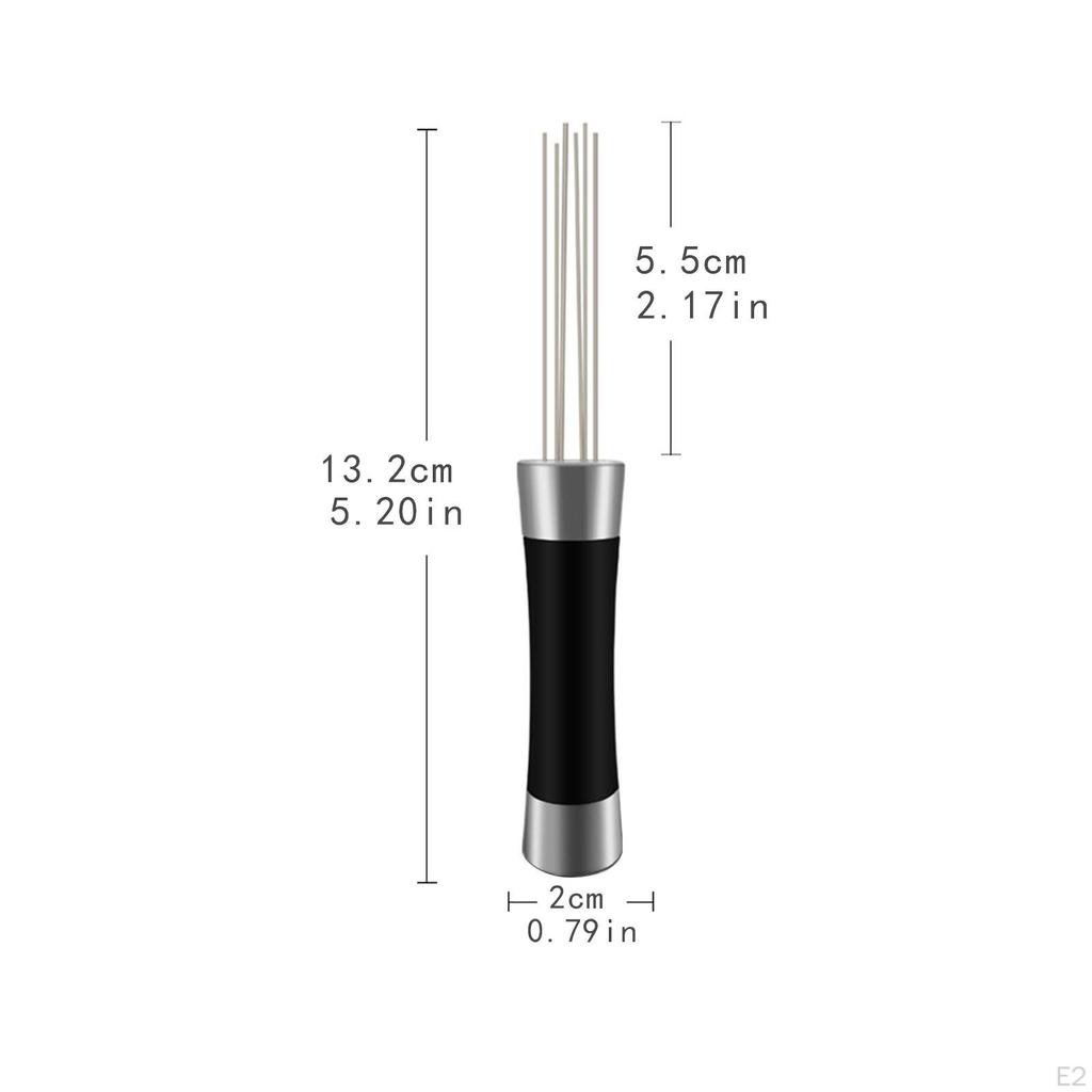 Дистрибьютор для размешивания кофейного порошка, инструмент для раздачи эспрессо, шесть штифтов