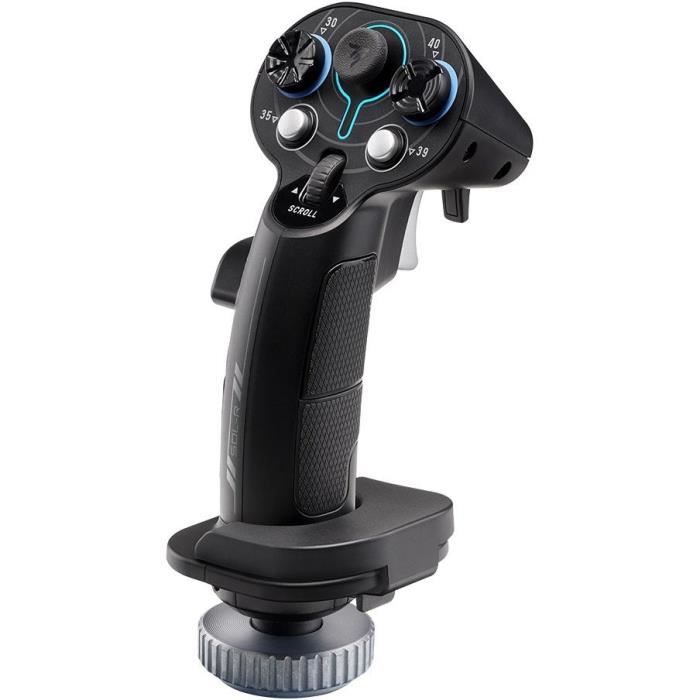 Дополнительная рукоятка - THRUSTMASTER - Sol-R 3 AVA Дополнительная рукоятка - Технология HEART - 21 кнопка - 6 осей