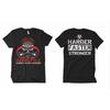 Harder, Faster, Stronger. Hardstyle Tshirt. RTC Gabba Hardcore Techno T-Shirt. Premium Cotton Short Sleeve O-Neck Mens T Shirt