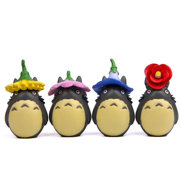 My Neighbor Totoro Sunflower Sculpture With Flower Theme For Garden Gifts Decor