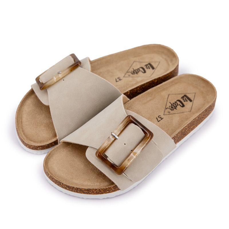 Siria Mules with Adjustable Buckle Woman LEE COOPER