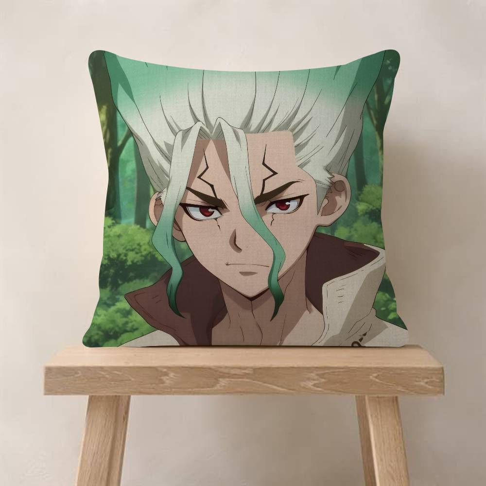 Anime DDrSSTONE cool pillow cover sofa cushion cover home room decoration children gift
