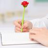 Creative Pens Attractive Black Ink Stationary Flower Shape Silicone Teachers Day Gift School Supplies