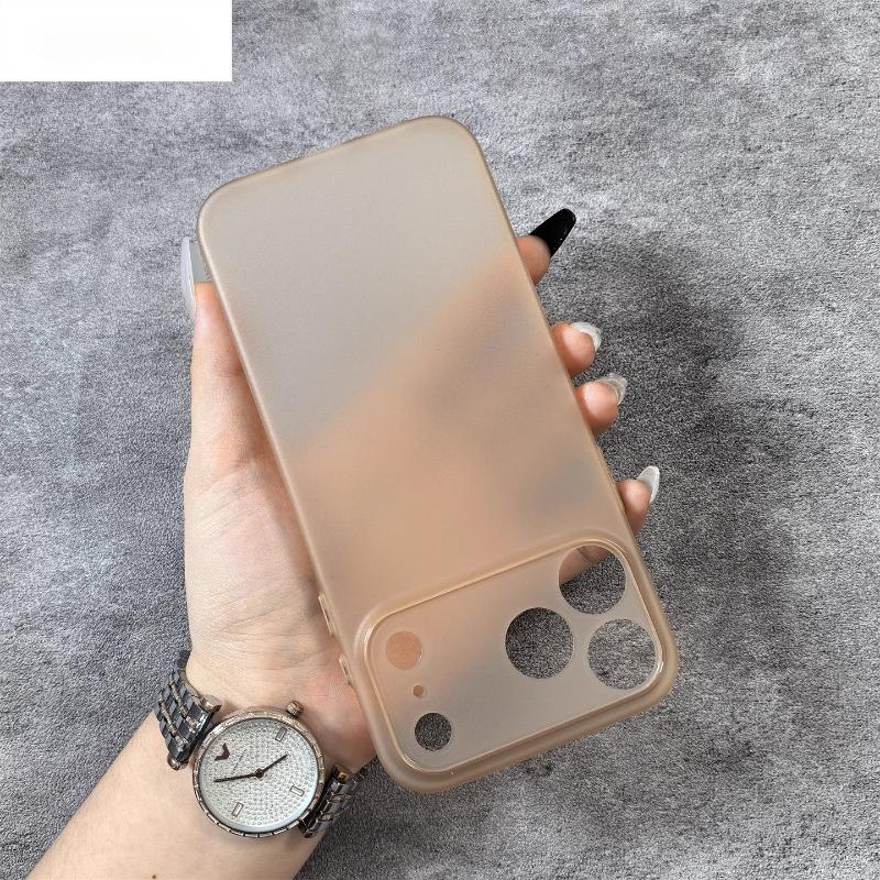 Ультратонкий матовый чехол для телефона 0,3 мм для iPhone 17 Pro Max 17 Air Полупрозрачная матовая мягкая PP-накладка для iPhone 17Pro