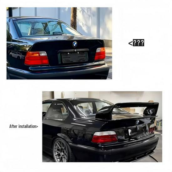 БМВ Е36 (92-99) Модификация бокового дефлектора ветрового стекла, заднего спойлера