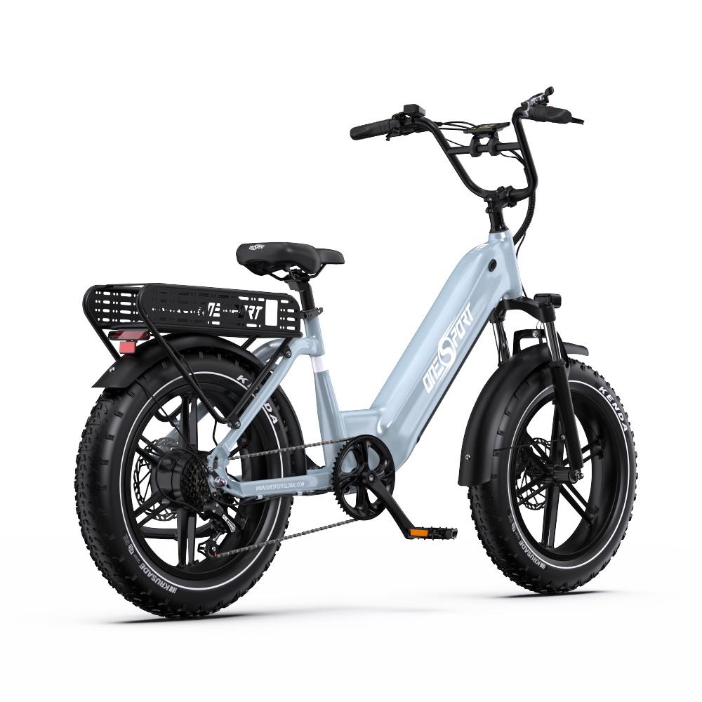 ONESPORT OT08 Adults E-Bike - 500W Responsive Motor 48V18Ah Removable Battery 120KG Weight Capacity Perfect for Daily Errands