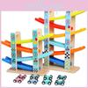 Fun Six Floor Racing Car Glider Track Set Children Puzzle Toy For Boys Girls And