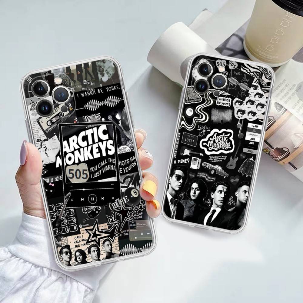 Чехол для iPhone 17 16 15 Pro Max 11 12 13 14 Pro Plus с изображением рок-группы A-Arctic M-Monkeys