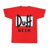 Футболка унисекс для взрослых «Симпсоны» с пивом Duff