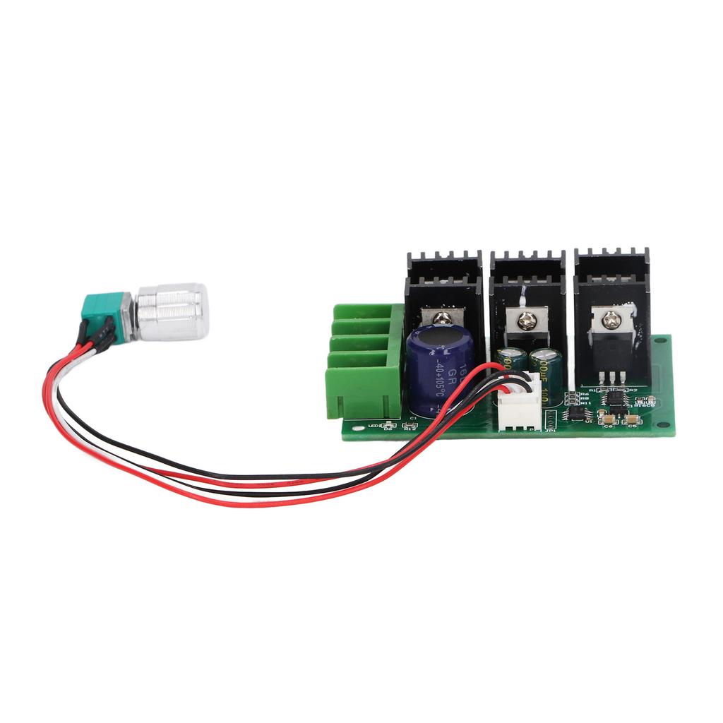 Модуль регулятора двигателя 20A Высокомощный ШИМ-регулятор двигателя Модуль управления скоростью с переключателем DC12?24V