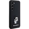 Etui do Samsung Galaxy S24 Karl Lagerfeld Karl&Choupette Metal Pin Czarny