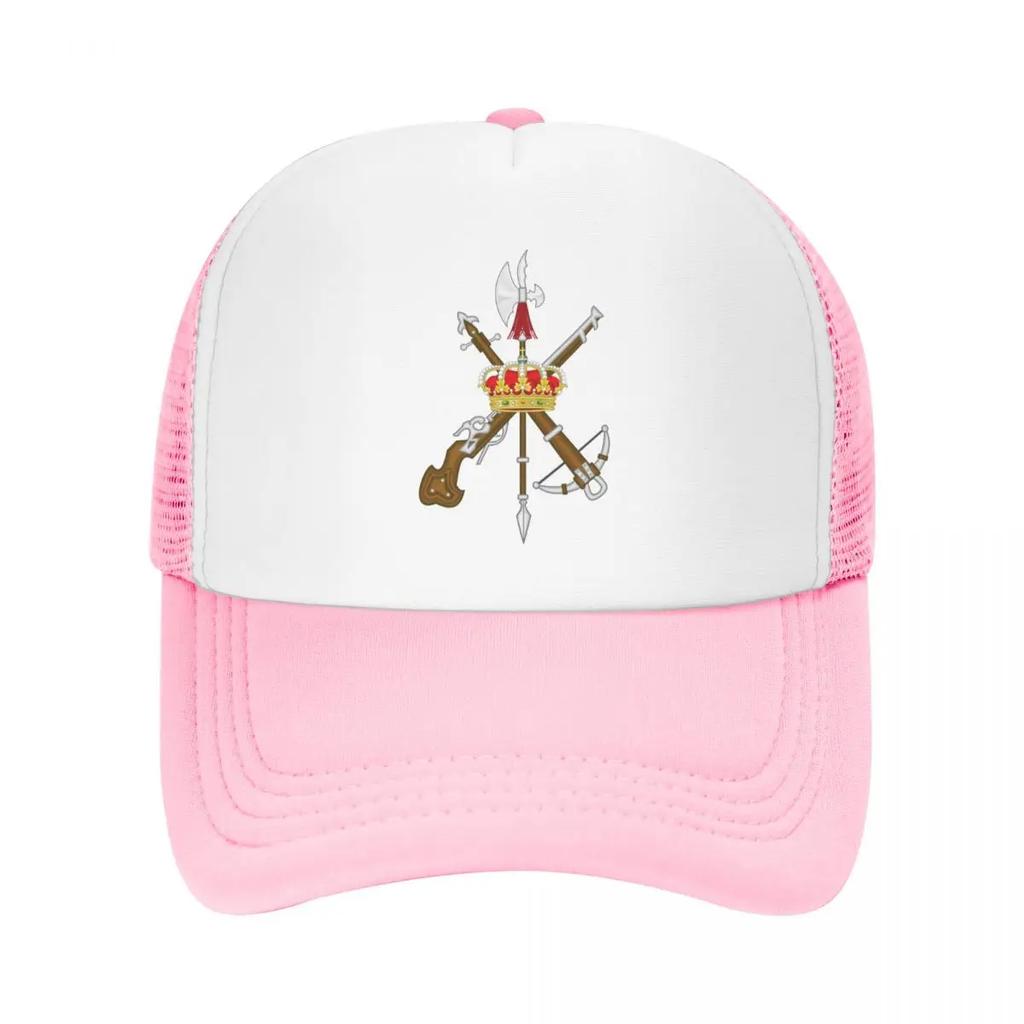 Индивидуальная Панк-кепка Бейсболка Легионера Испании Мужская Женская Регулируемая Военная Кепка Тракер Армии Испании Кепка Snapback для Выступлений Кепка Тракер