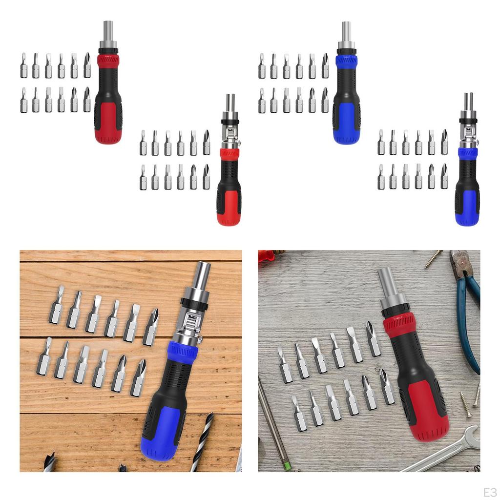 Прецизионная отвертка с храповым механизмом 13 в 1 Набор DIY Multi Bits Портативные инструменты для домашнего ремонта