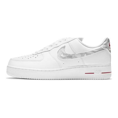 Пакет Air Force 1 Low Topography Pack — белые университетские красные мужские кроссовки, черные DH3941-100