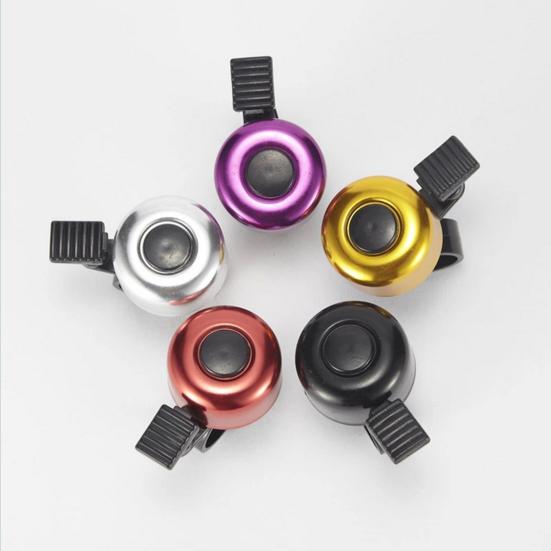 Многоцветный велосипедный звонок из алюминиевого сплава, велосипедное кольцо на руль для горного велосипеда