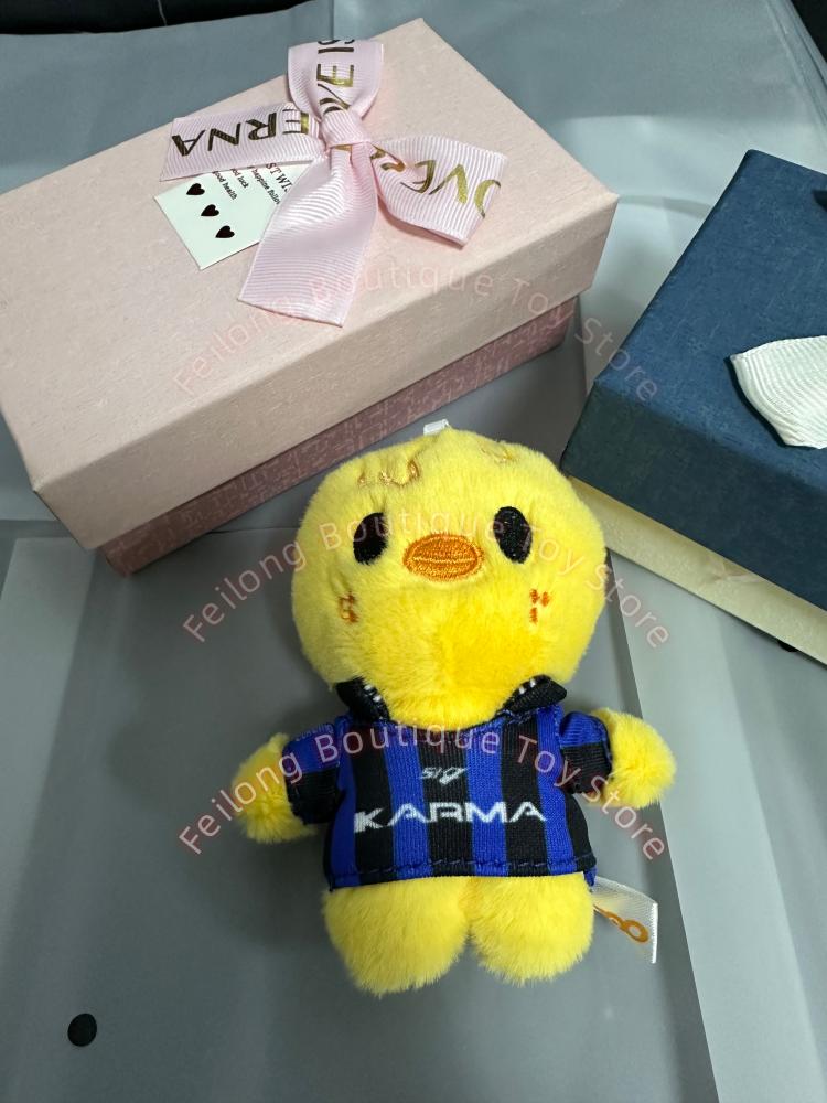 In-Stock Skzoo Plush Keychain Set Stray Kids Karma Album Edition Soft Stuffed Animal Keychains K-Pop Fan Collectible Decorations
