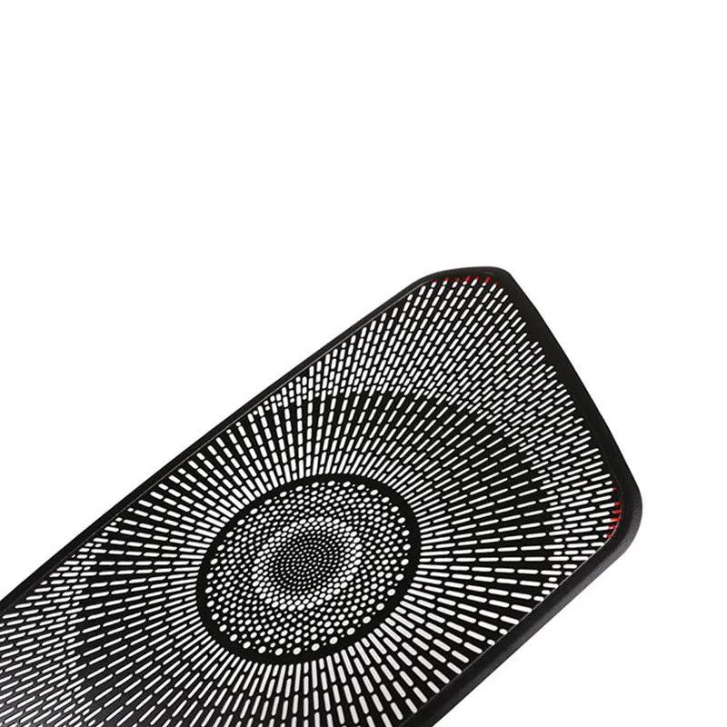 Для BMW 3 серии G20 G28 2020 2021 2022 LHD черная приборная панель аудио динамик рамка декоративная крышка отделка автомобиля стиль салона наклейка