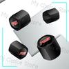 4Pcs/Set RS Logo Emblem Car Wheel Tire Valve Cap Tyre Rim Stem Airdust Waterproof Cover For Chevrolet  jm2 Captiva Lacetti Aveo Cruze