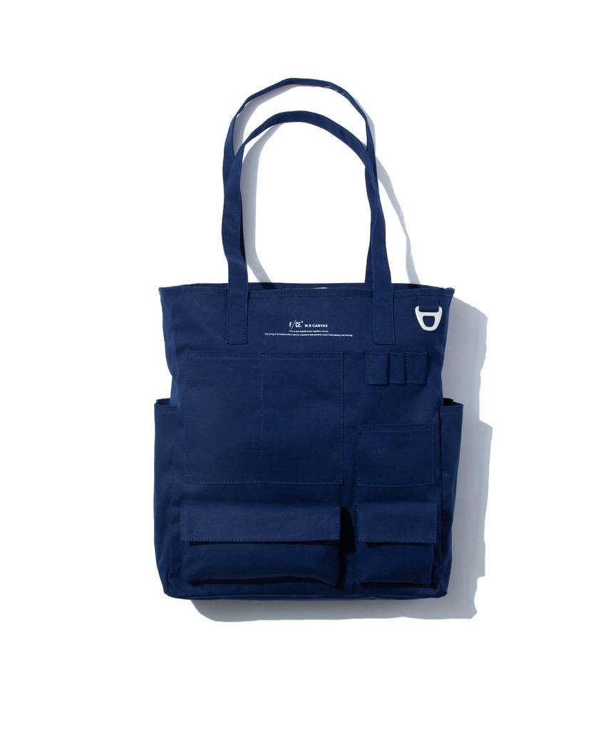Bag CANVAS POCKET TOTE NAVY Navy [FCE] Bag/Helmet W.R