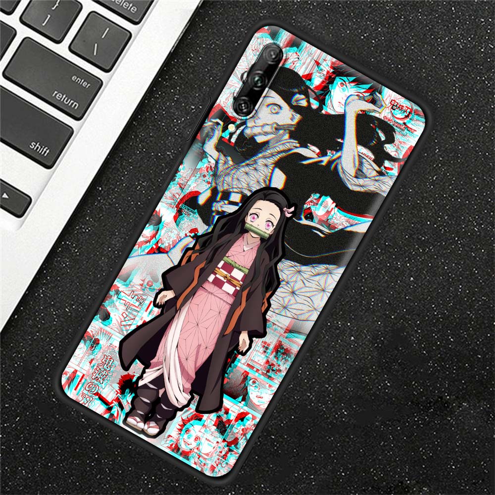 Силиконовый чехол из ТПУ Demon Slayer Kimetsu No Yaiba для Huawei Y6 Y7 Y9 2019 Y5 Y5p Y6p Y6s Y7p Y8p Y8s Y9a Y9s Y9 Prime, мягкий чехол