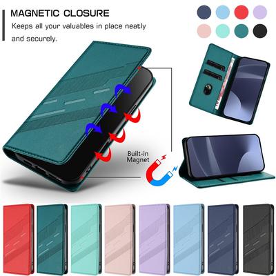 Чехол для Xiaomi Poco M5 M5S X5 F5 X6 F6 M6 M7 X7 Pro 4G 5G Флип-подставка Кожаный чехол-бумажник Обложка