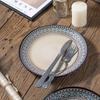 Zhi Shi Embossed Underglaze Ceramic Tableware