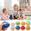 Cute Smile Face Dumpling Squishy Toys Soft Touch Slow Rebound Decompression Stress Relief Toys Set Office Home Decor Xmas Gifts