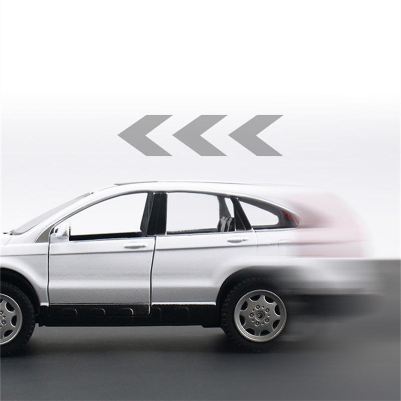 APK1 1:32 HONDA CRV SUV Alloy Car Model Diecast Metal Toy Vehicles Car Model High Simulation Sound and Light Collection Toy Gift