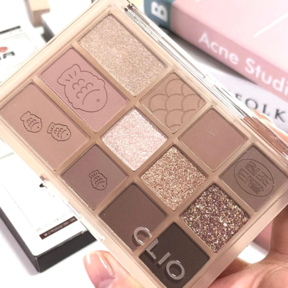 Палитра теней Clio Shade & Shadow Palette 4 вида, 02 Soft Depth, 1 шт.