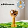 Talos Soccer Neck Fan, Portable Mini Handheld Fan with Lanyard, Football Shape Cooling for Outdoor Sports, Gift