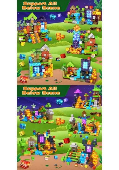 Magnetic Building Blocks: My Forest World Educational Toy Set for Kids