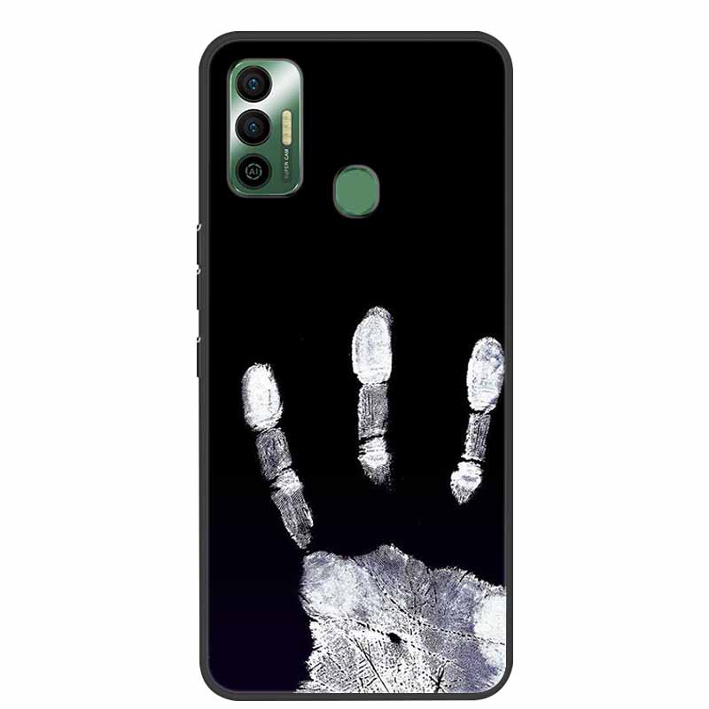 Для Tecno Spark 7 Чехол Роскошный Силиконовый Мягкий ТПУ Чехол для Телефона Для Tecno Spark 7 Pro Spark 7P Spark7 Защитный KF6 Coque