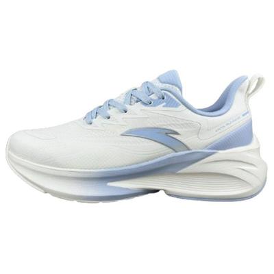 Кроссовки для бега Cloud Tracking Round Toe Lace-Up Cushioning Low-Top женские кроссовки белые синие 122415522-3