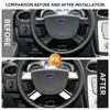 Для Ford Focus 2 MK2 Focus2 2005 - 2012 Накладка на панель рулевого колеса Декоративная накладка Наклейка для украшения интерьера Аксессуары для интерьера