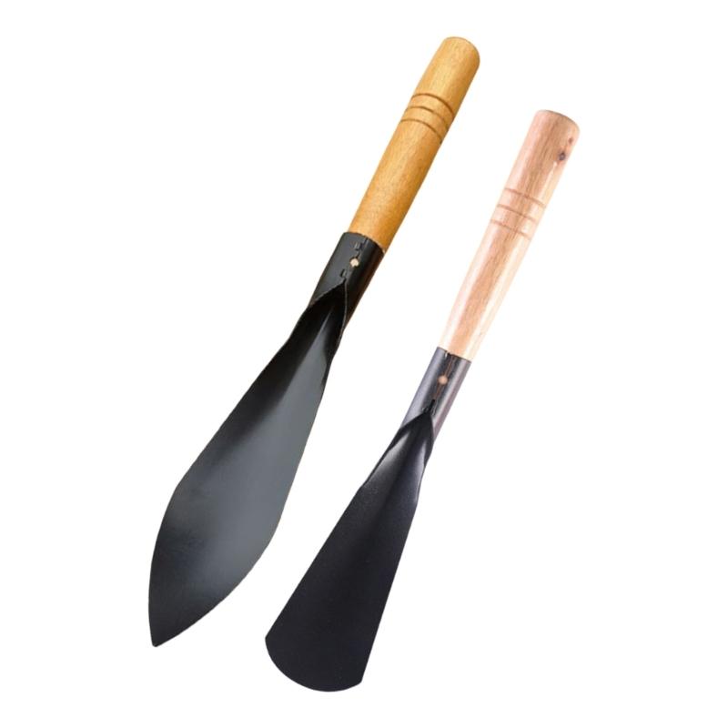 Multipurpose Steel Garden Shovel Ergonomic Design For Efficient Digging Weeding And Harvesting Plant