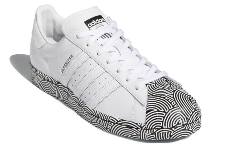 Суперзвезда Hirocoledge x Суперзвезда Adidas Originals 'Takahashi Hiroko - Белый Черный' FY1588