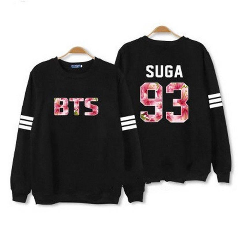Bts in Bloom Kpop Jumper Kapuzenpullover Sweatshirt Hoodie Pullover Kostüme