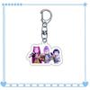 Cartoon Animation Movie Transparent Acrylic Pendant KPOP Girl Group Schoolbag Accessories Exquisite Gift Pendant