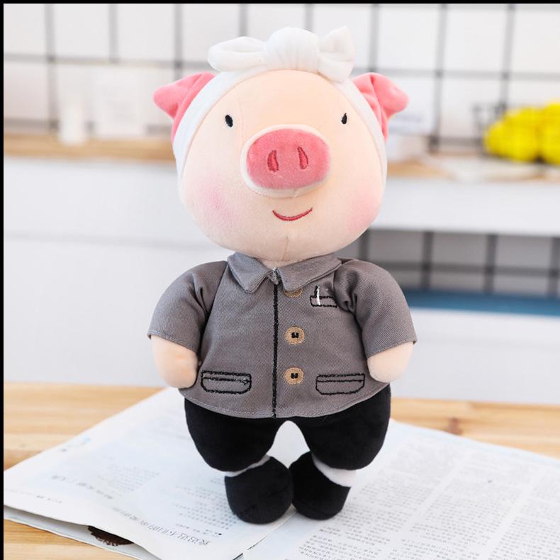 Милый плюшевый брелок-подвеска в виде свиньи - забавный, уродливо-милый подарок для пары