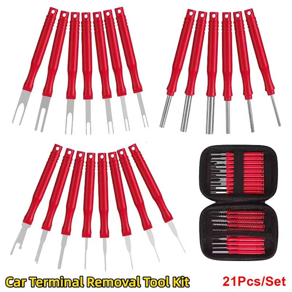 21Pcs/Set Electrical Connector Terminal Removal Tool Car Accessories