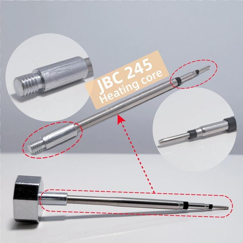 T12/JBC245 Joystick Soldering Iron Tip Heating Mold for Xbox PS4 PS5 Switch Pro Controller Joystick Disassembly Tools