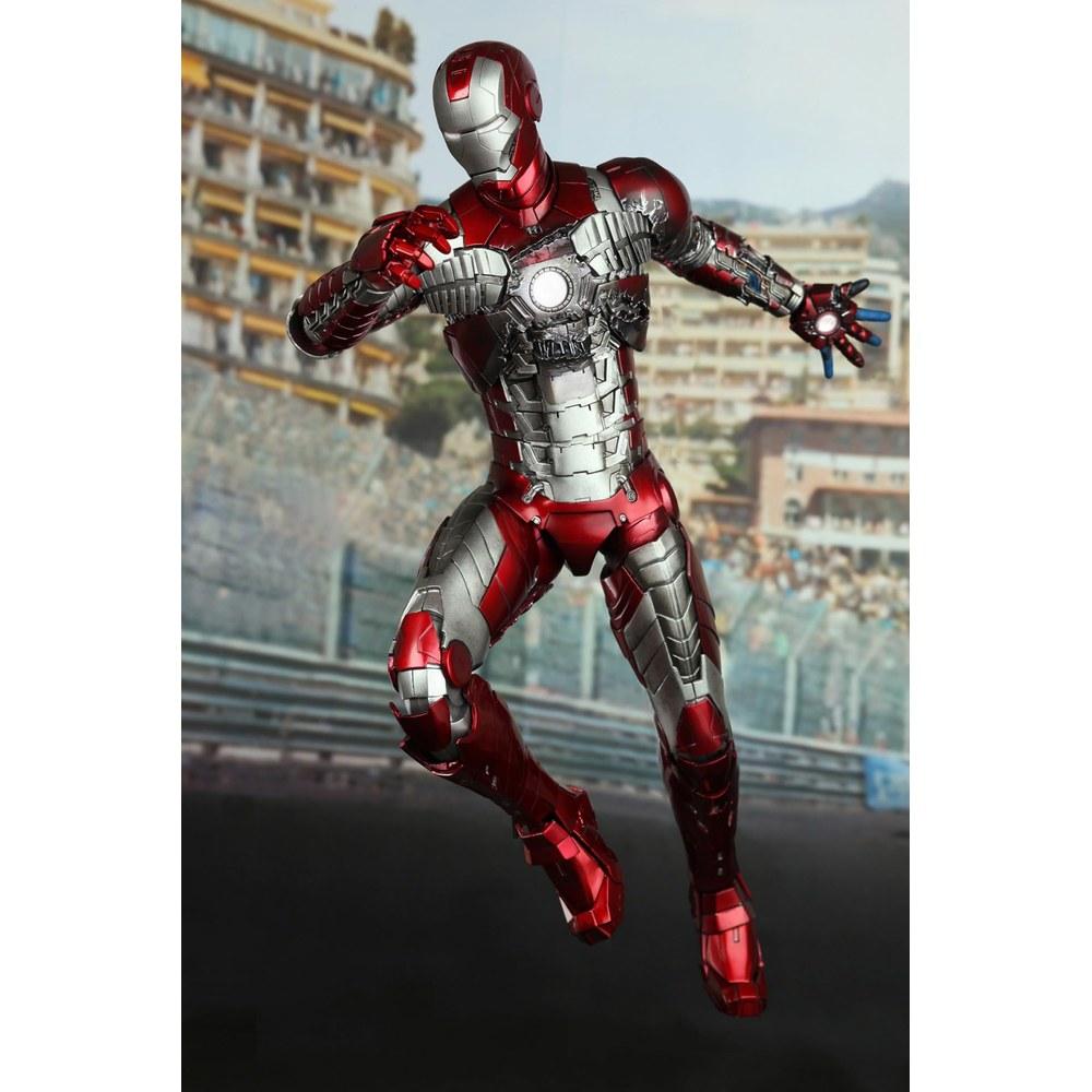 Hot Toys Movie Masterpiece Железный Человек 2 Фигурка в масштабе 1/6 Железный Человек Марк V