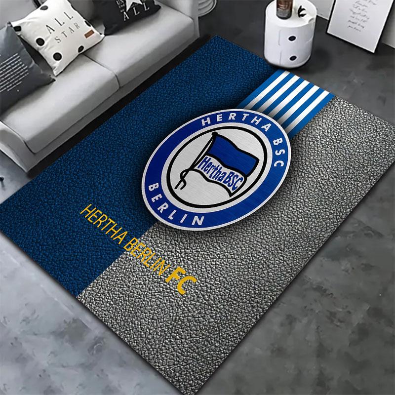 Hertha BSC Carpet Rug for Living Room Bedroom Home Sofa Decoration,Kids play Non-slip Floor Mat